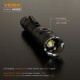 Ліхтар ручний Videx A105Z, Black, 1200 лм, 5000K, до 215 м (VLF-A105Z)
