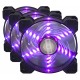 Вентилятор 120 мм, Frime набор RGB-вентиляторов + Fun hub + ДУ Frime Iris Flicker KIT
