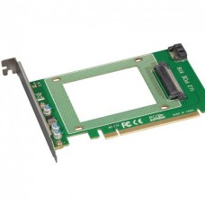 Плата-адаптер Frime, PCI-E 16x, to U.2 SFF8639 2.5