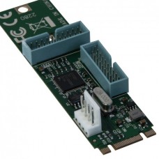 Плата-адаптер Frime, M2 (M&B Key) to 4 x USB3.0, NEC720201 (ECF-M2.M&Bto4USB3)