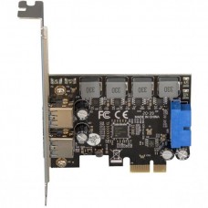 Контролер PCI-E - Frime to USB3.0 (2 порта) 3A/порт+19pin NEC720201 (ECF-PCIEtoUSB006.LP)