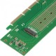 Контроллер PCI-E - Frime PCI-E x4/x8/x16 to M.2 (M Key) NVMee (ECF-PCIEtoSSD004.LP)