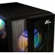 Корпус Frime Nucleus Black, без БП, ATX (NUCLEUS-U3-GLS-4DTRMLT16.6WP)