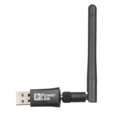 Мережевий адаптер USB 2E PowerLink WR820E N300, Black (2E-WR820E)