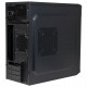 Корпус GTL 1617+ Black, 400 Вт, Micro ATX