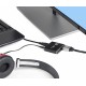 Адаптер Cablexpert, Black, USB адаптер захоплення HDMI-сигналу, 4K, наскрізний HDMI(UHG-4K2-01)