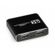 Адаптер Cablexpert, Black, USB адаптер захоплення HDMI-сигналу, 4K, наскрізний HDMI(UHG-4K2-01)