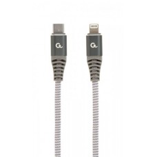Кабель USB Type-C - Lightning 1.5 м Cablexpert Grey (CC-USB2B-CM8PM-1.5M)