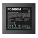 Блок питания Deepcool 1000W PQ1000M, Black, ATX 12V V2.4, модульный, 80+ GOLD (PQ1000M)