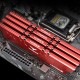 Память 8Gb x 2 (16Gb Kit) DDR4, 3200 MHz, Team T-Force Vulcan Z, Red (TLZRD416G3200HC16FDC01)