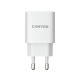 Мережевий зарядний пристрій Canyon H-20-04, White, 1xUSB-C, 1xUSB (CNE-CHA20W04)