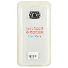 Накладка силиконовая для смартфона Xiaomi Poco X3/Poco X3 Pro Transparent