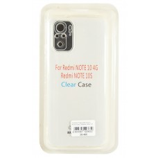 Накладка силиконовая для смартфона Xiaomi Redmi Note 10/Note 10s, Transparent
