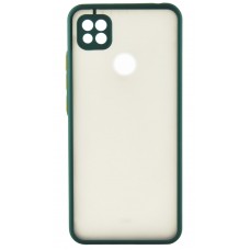 Накладка силиконовая для смартфона Xiaomi Redmi 9C, Gingle Matte Case (strong) Dark Green