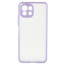 Накладка силиконовая для смартфона Xiaomi Mi 11 Lite, Gingle Matte Case (strong) Lilac