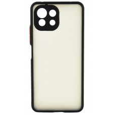 Накладка силиконовая для смартфона Xiaomi Mi 11 Lite, Gingle Matte Case (strong) Black