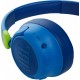 Навушники бездротові JBL JR 460NC, Blue, Bluetooth, мікрофон, детские (JBLJR460NCBLU)