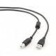 Кабель USB - USB BM 1.5 м Cablexpert Black, блистер, феррит (CCFB-USB2-AMBM-1.5M)