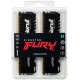 Пам'ять 32Gb x 2 (64Gb Kit) DDR4, 2666 MHz, Kingston Fury Beast RGB, Black (KF426C16BBAK2/64)