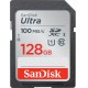 Карта памяти SDXC, 128Gb, Ultra Class 10 UHS-I, SanDisk Ultra (SDSDUNR-128G-GN3IN)