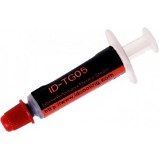 Термопаста ID-Cooling ID-TG05, 1 г, шприц, 5.15 Вт/мК, -40°C / +180°C (ID-TG05)