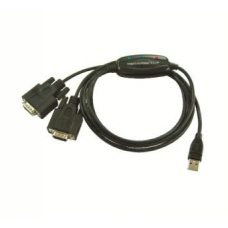 Конвертер USB - Com Viewcon VE591 USB2.0-2хCOM (9+25pin), 1м