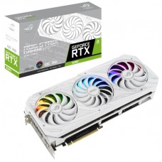 Відеокарта GeForce RTX 3090, Asus, ROG STRIX GAMING OC W, 24Gb GDDR6X (ROG-STRIX-RTX3090-O24G-WHITE)