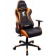 Игровое кресло Gigabyte AGC300, Black/Orange, эко-кожа