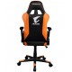 Ігрове крісло Gigabyte AGC300, Black/Orange, еко-шкіра