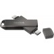 Флеш накопичувач USB 128Gb SanDisk iXpand Luxe, Grey, Lightning / Type-C 3.1 (SDIX70N-128G-GN6NE)