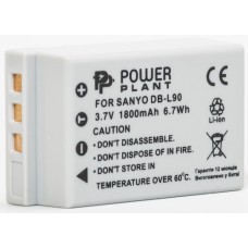 Акумулятор Sanyo DB-L90, PowerPlant, 1800 mAh / 6.7 V, Li-Ion (DV00DV1267)