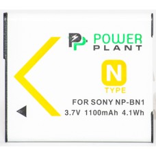 Акумулятор Sony NP-BN1, PowerPlant, 1100 mAh / 3.7 V, Li-Ion (DV00DV1278)