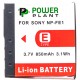 Аккумулятор Sony NP-FE1, PowerPlant, 850 mAh / 3.7 V, Li-Ion (DV00DV1062)