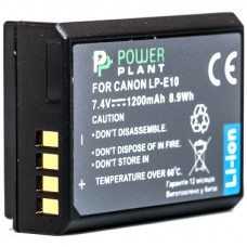 Акумулятор Canon LP-E10, PowerPlant, 1200 mAh / 7.4 V, Li-Ion (DV00DV1304)