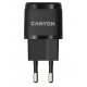 Сетевое зарядное устройство Canyon H-20-05, Black, 1xUSB-C, 20 Вт (CNE-CHA20B05)