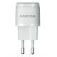 Мережевий зарядний пристрій Canyon H-20-05, White, 1xUSB-C, 20 Вт (CNE-CHA20W05)