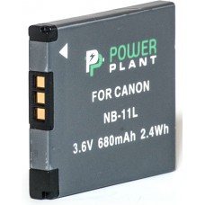 Акумулятор Canon NB-11L, PowerPlant, 680 mAh / 3.6 V, Li-Ion (DV00DV1303)