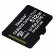 Карта пам'яті microSDXC, 512Gb, Kingston Canvas Select Plus, без адаптера (SDCS2/512GBSP)