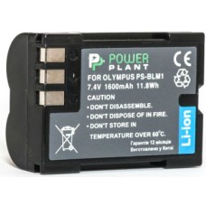 Акумулятор Olympus PS-BLM1, PowerPlant, 1600 mAh / 7.4 V, Li-Ion (DV00DV1057)