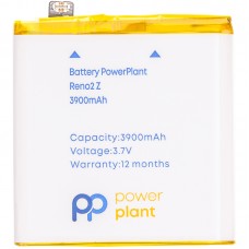 Аккумулятор OPPO Reno2 Z, PowerPlant, 3900 mAh (SM130481)