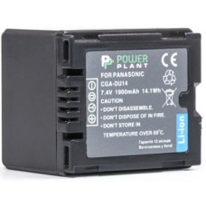 Аккумулятор Panasonic CGA-DU14, PowerPlant, 1900 mAh / 7.4 V, Li-Ion (DV00DV1182)