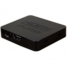 Спліттер HDMI 1x2, версия 1.4, 4Kx2K, 3D, 2160Р, PowerPlant (CA911462)