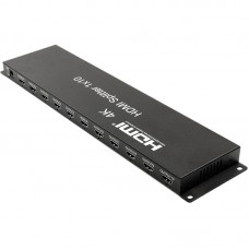 Спліттер HDMI 1x10, версия 1.4, 4K, 3D, 2160Р, PowerPlant (CA912506)
