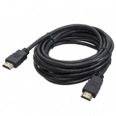 Кабель HDMI - HDMI 4.5 м Patron Black, V1.4, позолочені конектори (PN-HDMI-GP-45)
