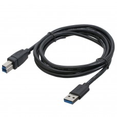 Кабель USB 3.0 - USB BM 1.8 м Patron Black (PN-AMBM-USB3-18)