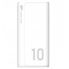 Універсальна мобільна батарея 10000 mAh, Silicon Power GP15, White (SP10KMAPBKGP150W)