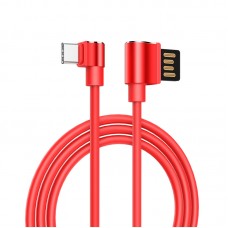 Кабель USB <-> USB Type-C, Hoco Long roam charging, Red, 1.2 м (U37)