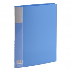 Папка пластиковая A4, Blue, Comix, 80 файлов (PF80AK-BL)