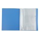 Папка пластикова A4, Blue, Comix, 80 файлів (PF80AK-BL)