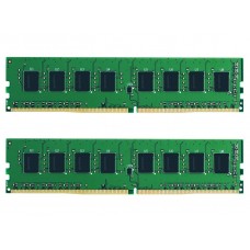 Память 8Gb x 2 (16Gb Kit) DDR4, 2666 MHz, Goodram, CL19, 1.2V (GR2666D464L19S/16GDC)